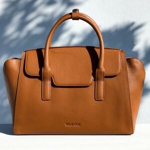 NWT All Day Bag - Wool & Oak - tan pebble